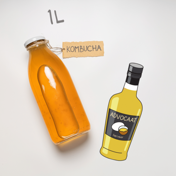 Kombucha Advocaat 1L