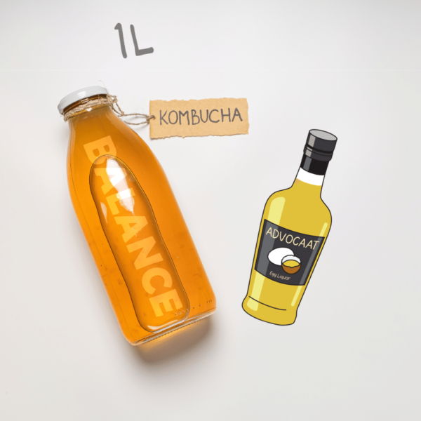 Kombucha Balance Advocaat 1L