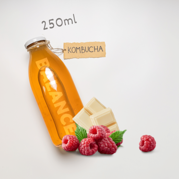 Kombucha Balance White Chocolate en Raspberry