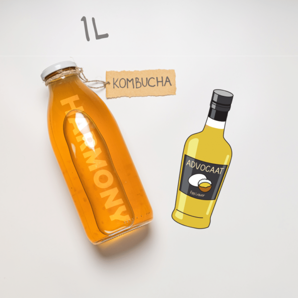 Kombucha Harmony Advocaat 1L