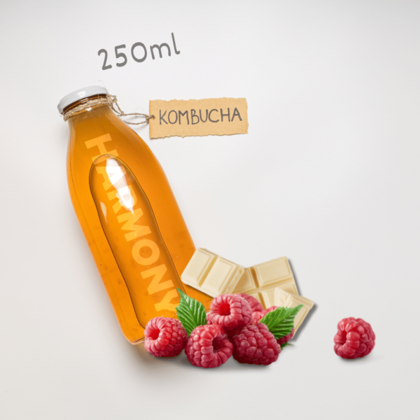 Kombucha Harmony White Chocolate en Raspberry