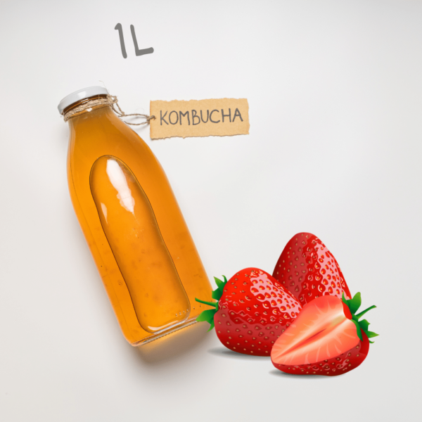 Kombucha Strawberry 1L