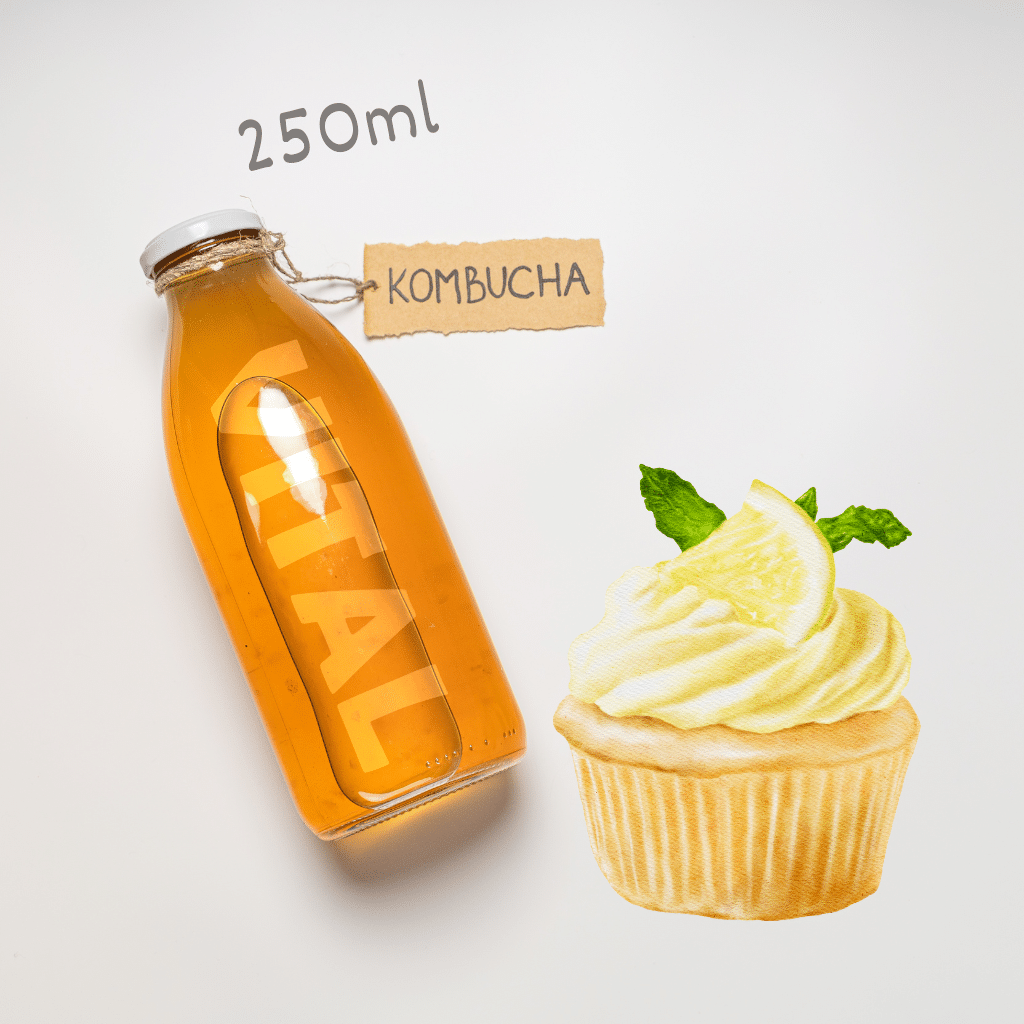 Kombucha Vital Lemon Cake 250ml
