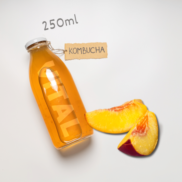 Kombucha Vital Peach 250ml