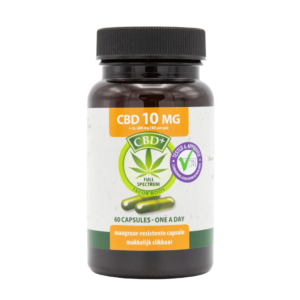 CBD 10mg Curcumine + Zwarte peper 60st