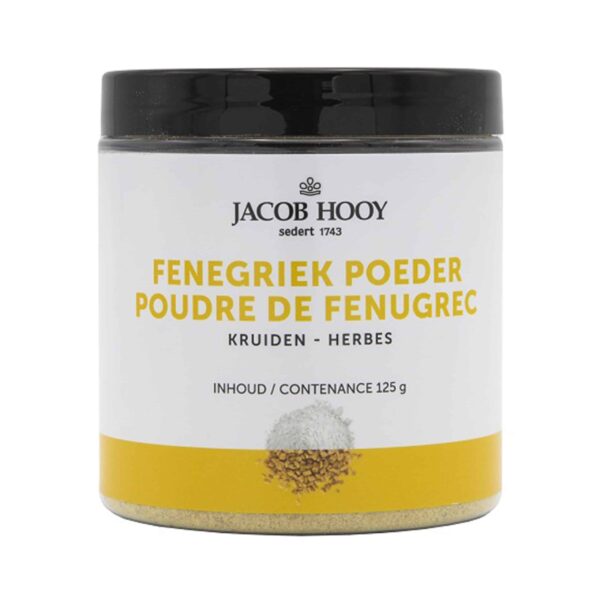 Fenegriekzaad gemalen pot 125 gram