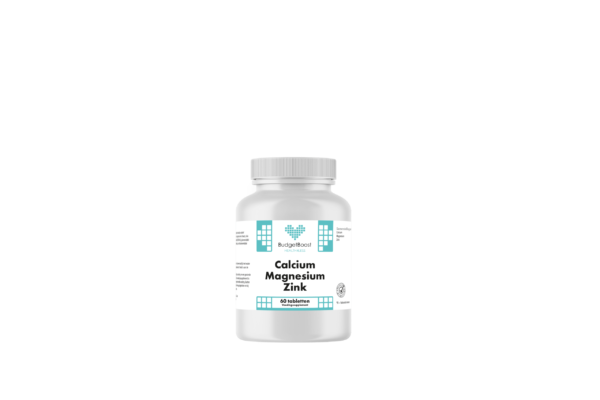 Budgetboost Calcium Magnesium Zink 60 tabletten