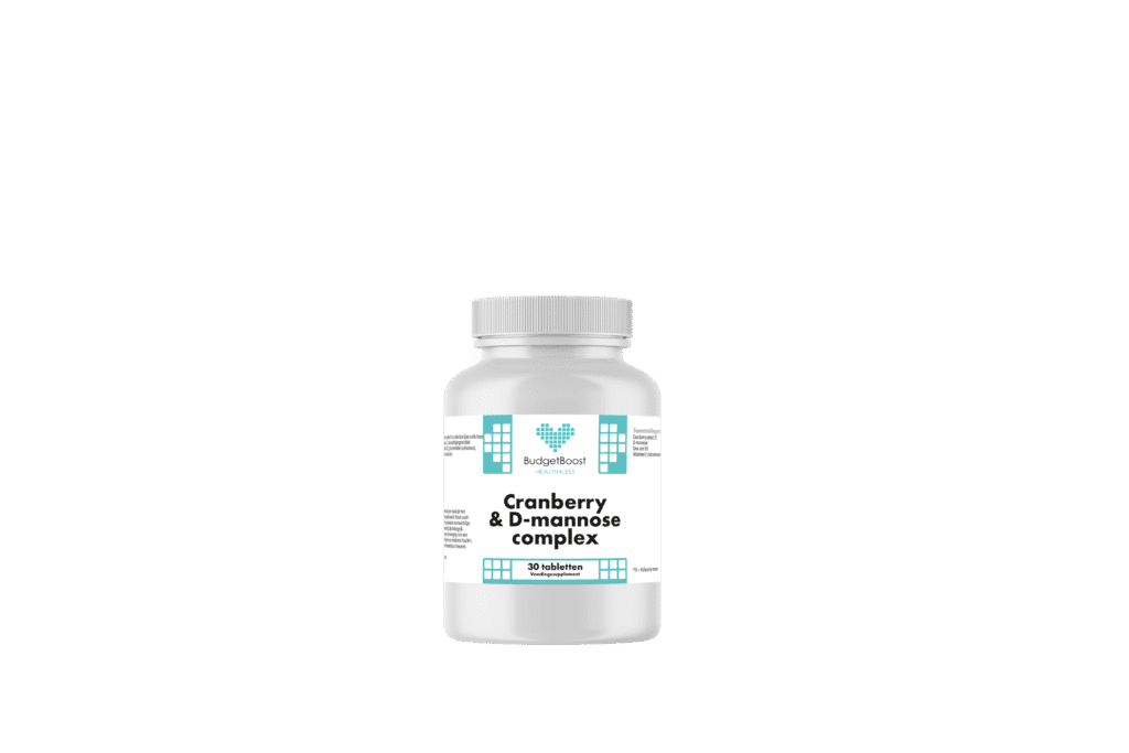 Budgetboost Cranberry + D Mannose complex 30 tabletten