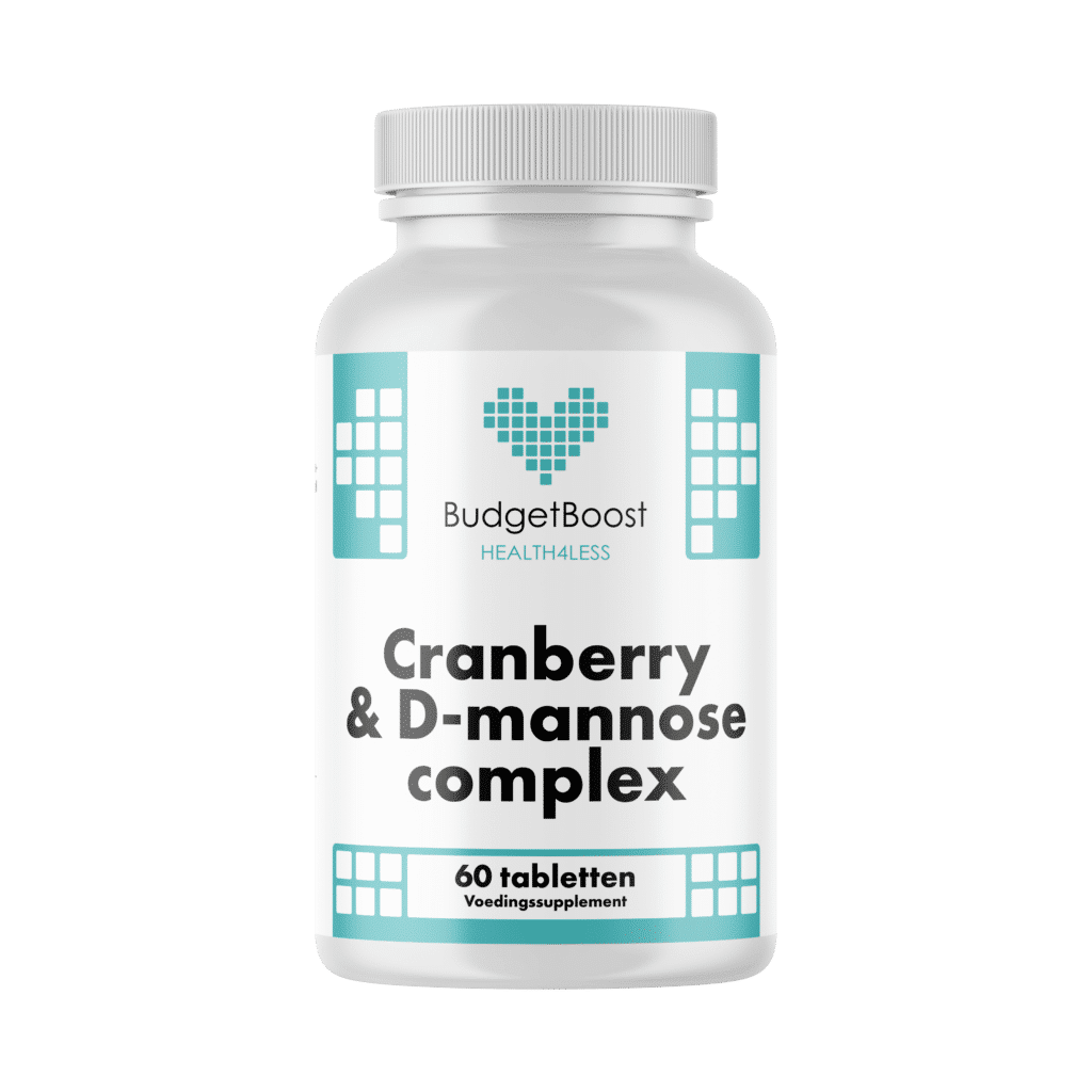 Budgetboost Cranberry + D Mannose complex 60 tabletten