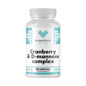 Budgetboost Cranberry + D Mannose complex 60 tabletten