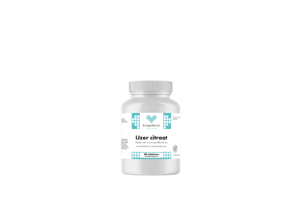 Budgetboost IJzer citraat 30 tabletten