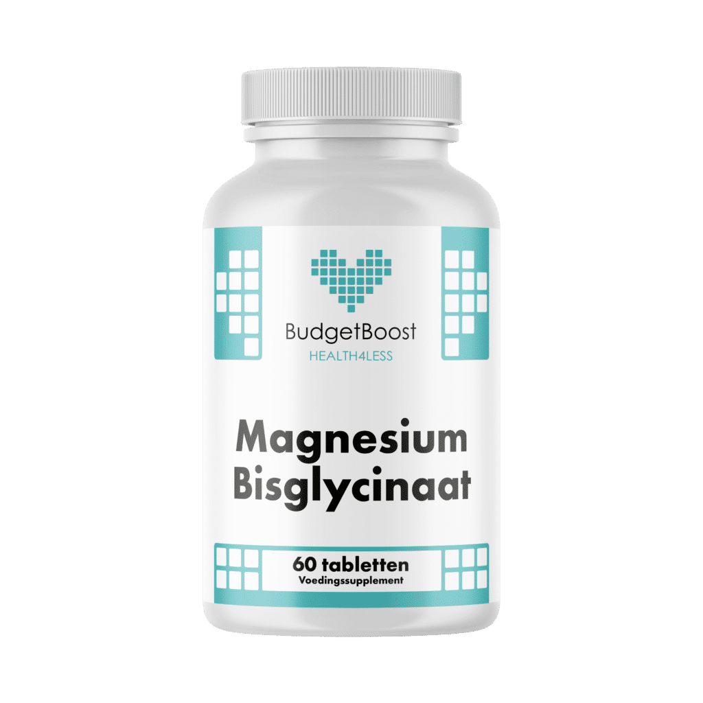 Budgetboost Magnesium Bisglycinaat 60 tabletten