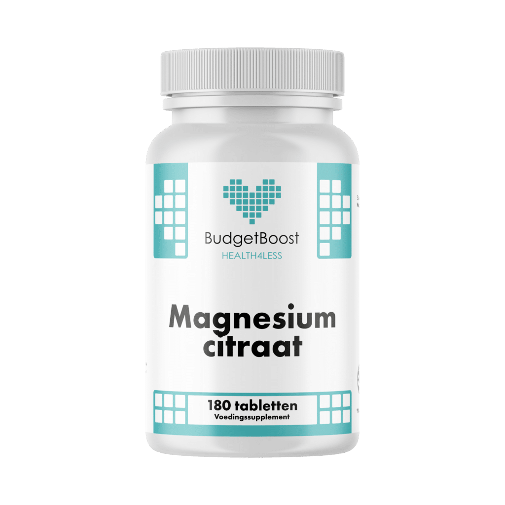Budgetboost Magnesium Citraat 180 tabletten