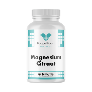 Budgetboost Magnesium Citraat 60 tabletten