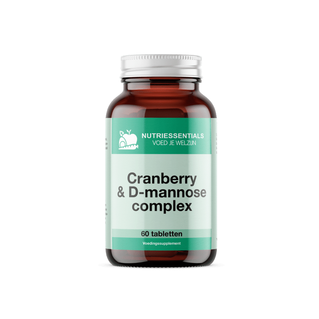 Cranberry + D mannose complex 60 tabletten 60x180
