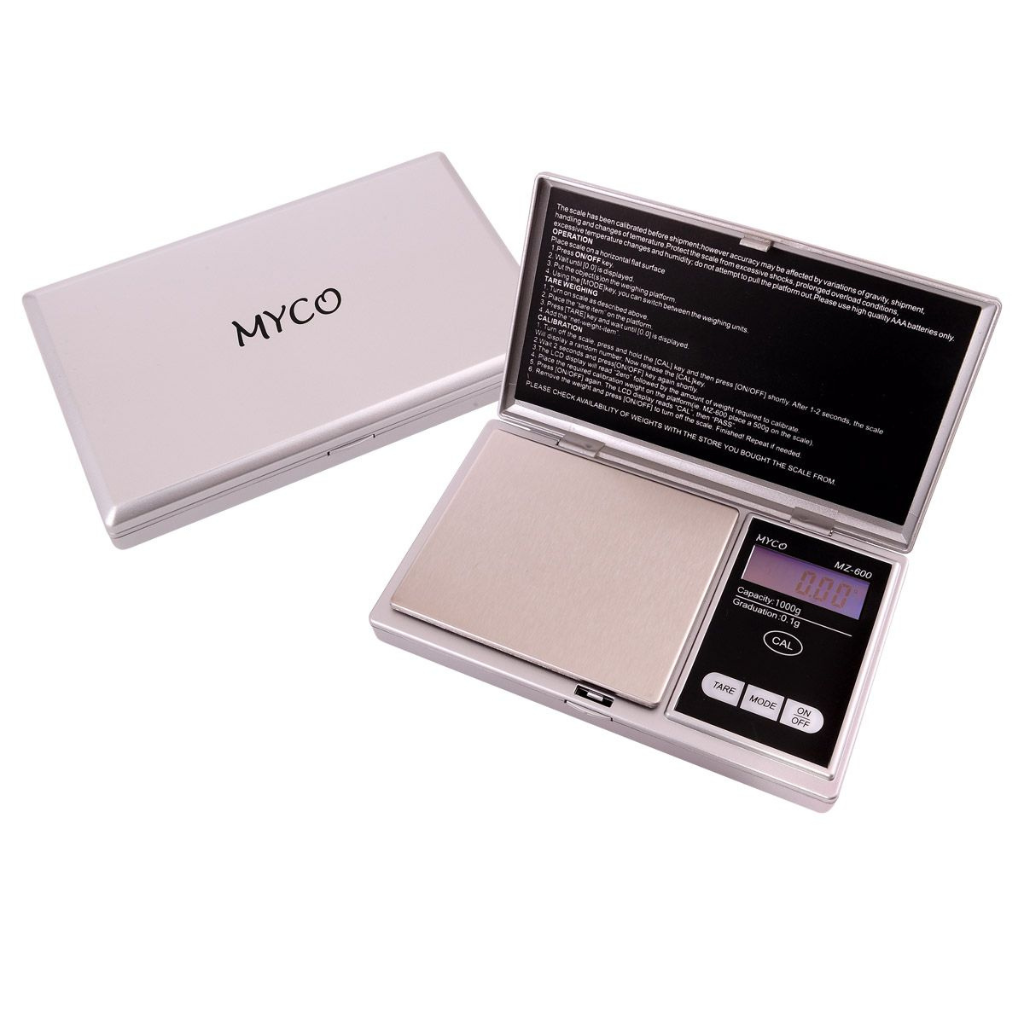 Myco Pocketscale MZ 1000 1000 x 0,1 gr Silver