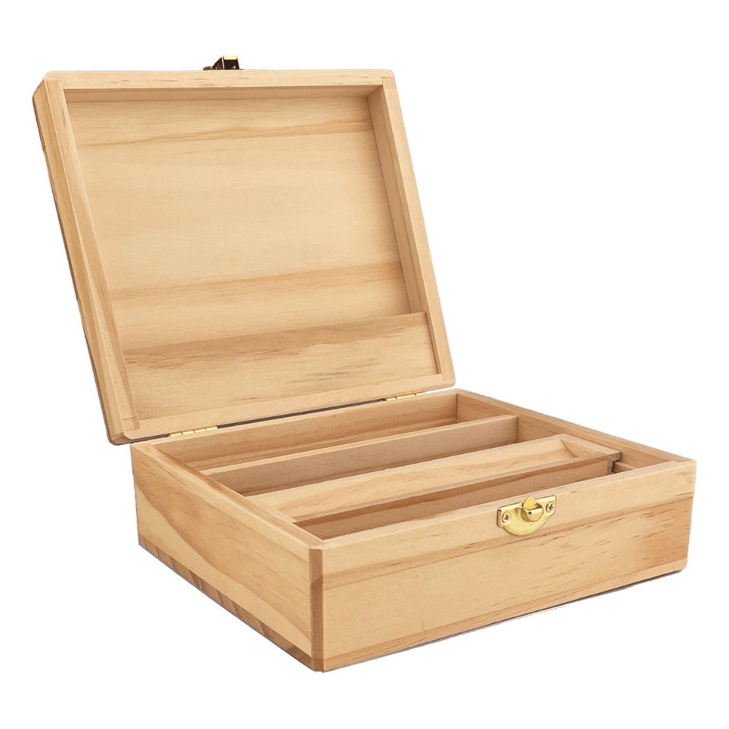 The Original Rolling Box Wood Large 17 x 15 x 6,5 cm