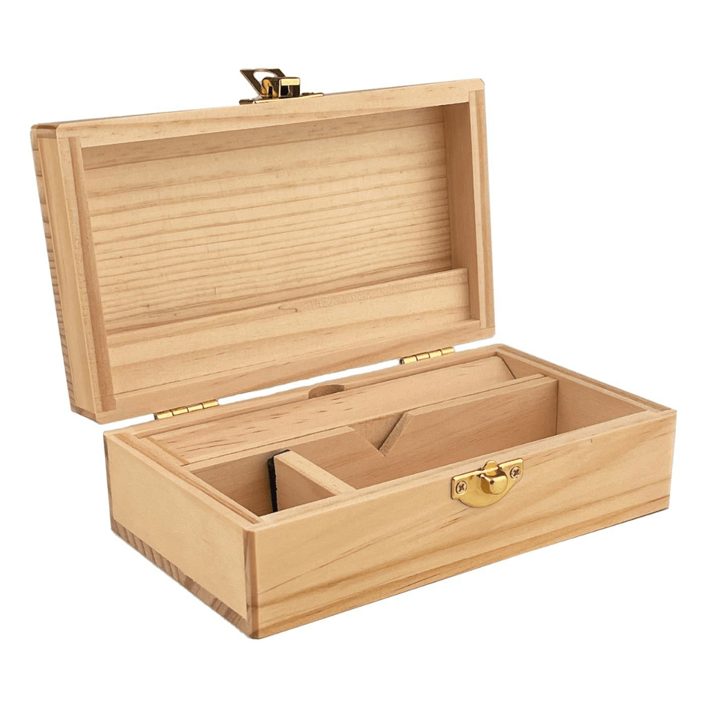 The Original Rolling Box Wood Medium 16 x 9 x 5 cm