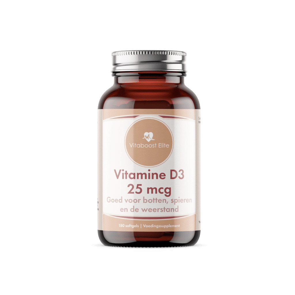 Vitamine D3 25 mcg 180 softgels 60x180