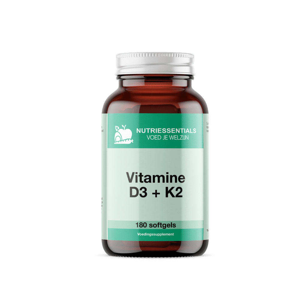 Vitamine D3 + K2 180 softgels 60x180